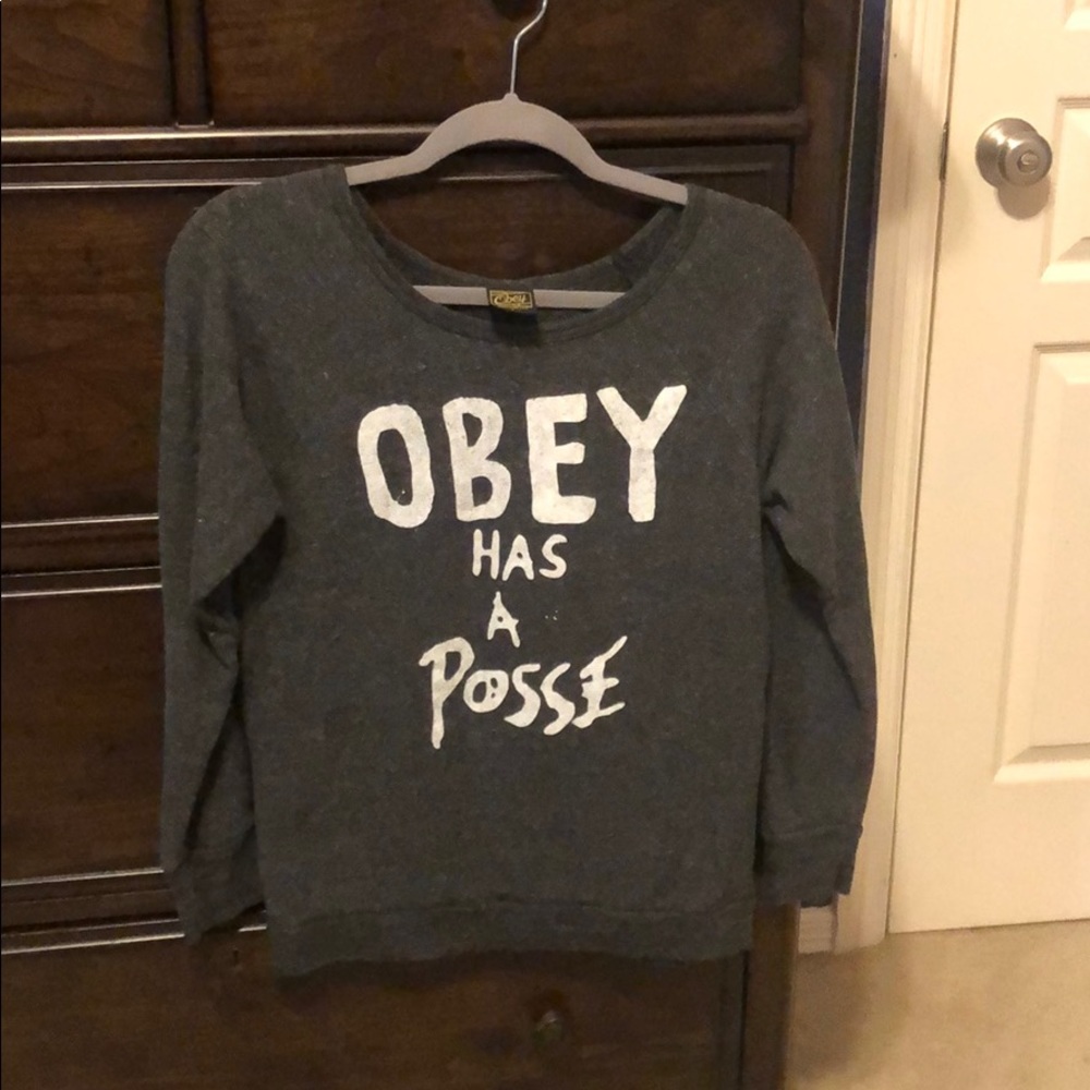 Women’s Obey Sweater Size Small